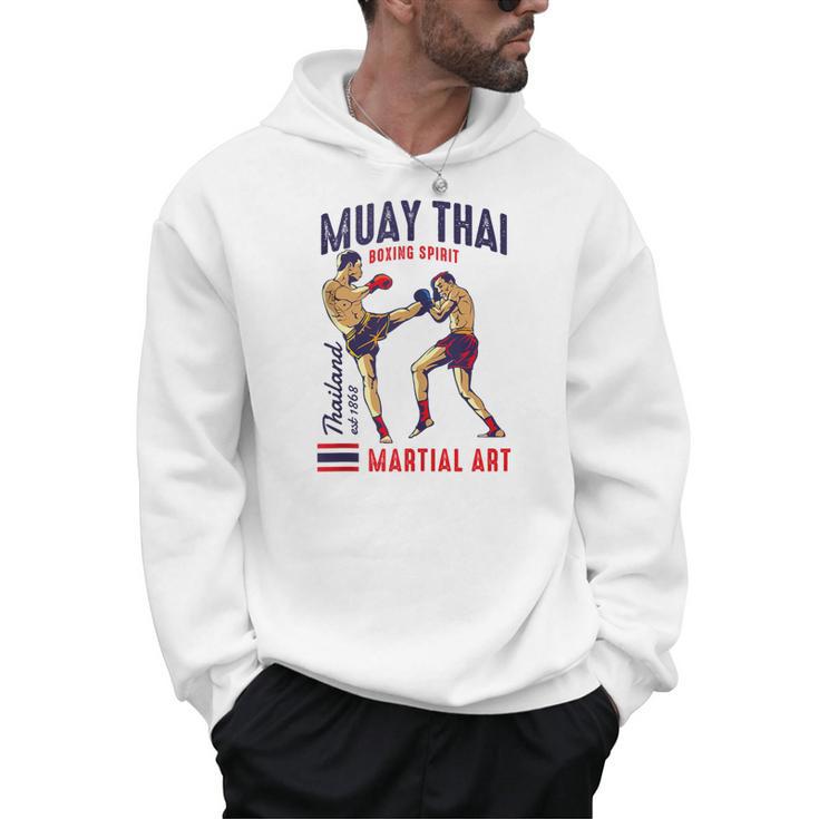 Muay Thai Boxing Spirit Martial Art Men Hoodie