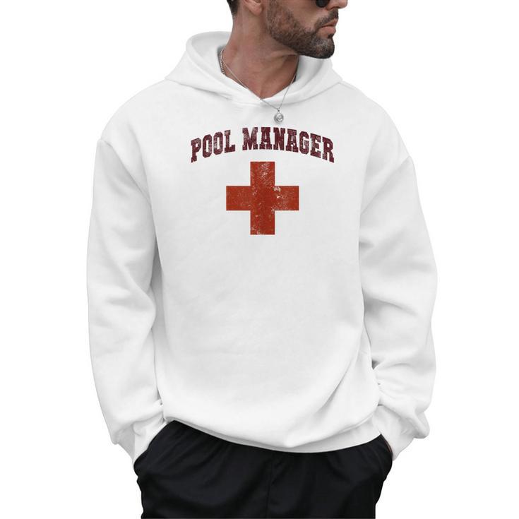 Swimming Pool Manager Beach Vacay Lifeguards Swim Cruise Men Hoodie