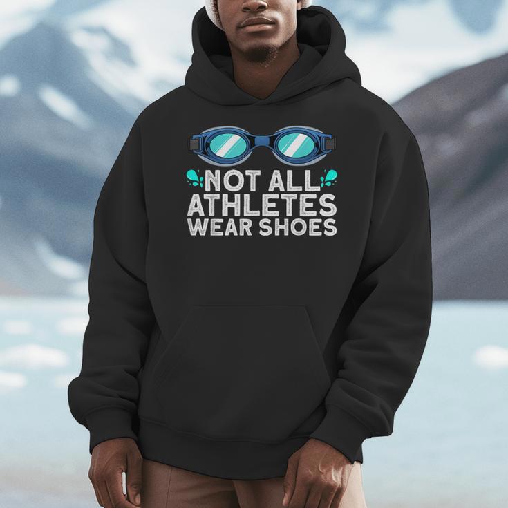 Cool Swimming For Men Women Swimmer Swim Instructor Goggles Men Hoodie