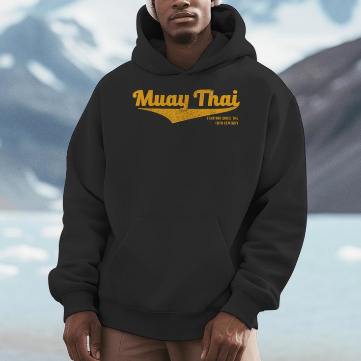 Distressed Muay Thai Kickboxing MMA BJJ Thailand T-Shirt Men Hoodie Distressed Muay Thai Kickboxing MMA BJJ Thailand T-Shirt Men Hoodie