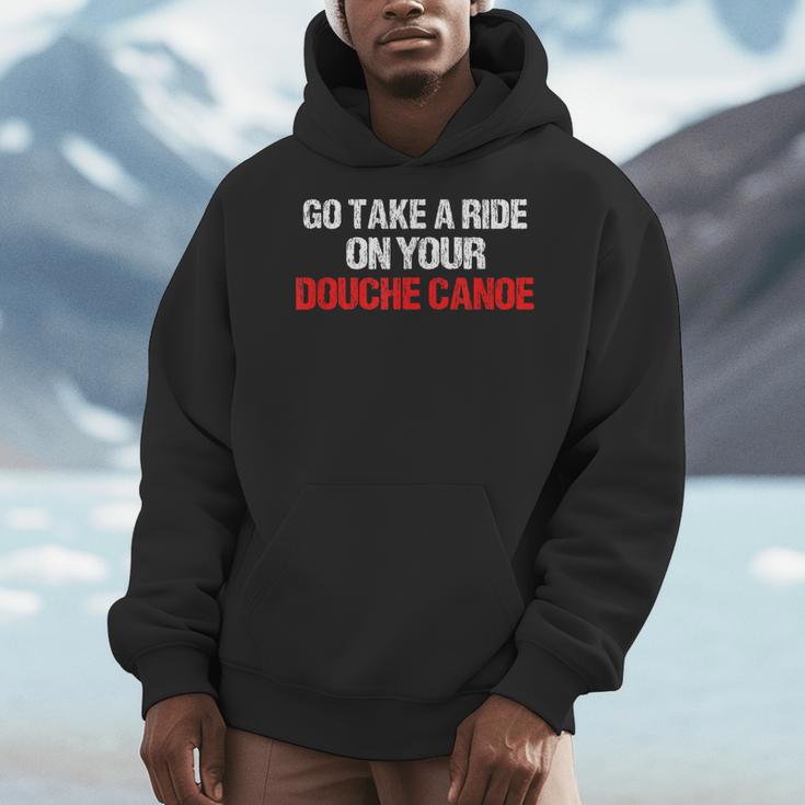 Douche Canoe Vulgar Profanity T-Shirt Men Hoodie