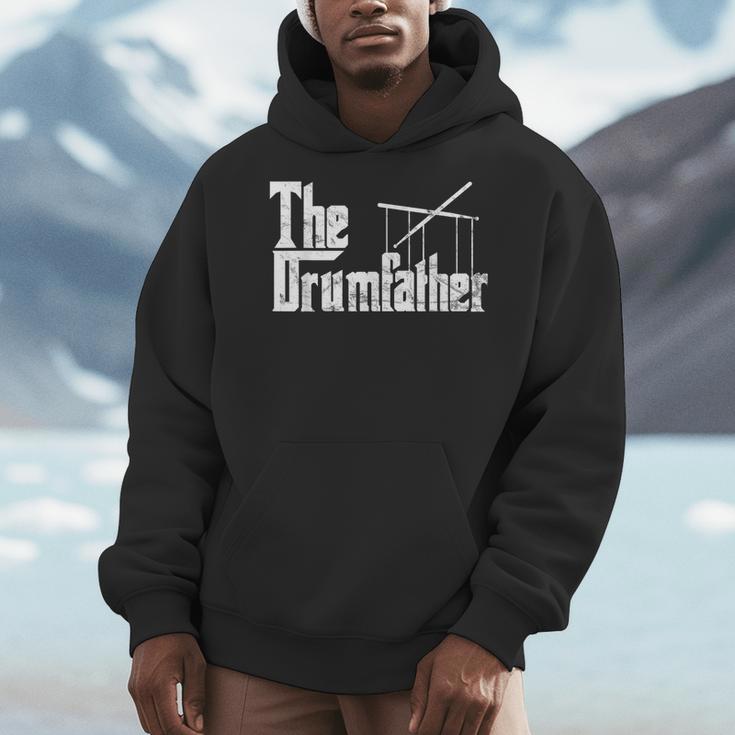 Drummer Humor The Drumfather Drum Kit Men Hoodie Drummer Humor The Drumfather Drum Kit Men Hoodie