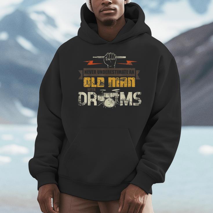 Drummer Drummer Pensioner Drum Kit Men Hoodie Drummer Drummer Pensioner Drum Kit Men Hoodie