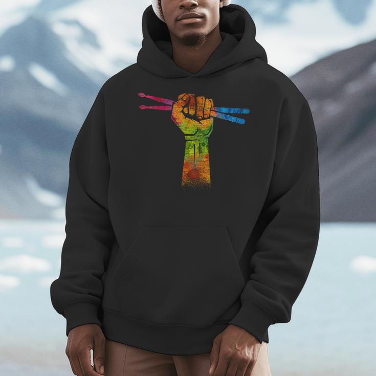 Faust Drumsticks Drummer Drummer Drum Kit Men Hoodie Faust Drumsticks Drummer Drummer Drum Kit Men Hoodie