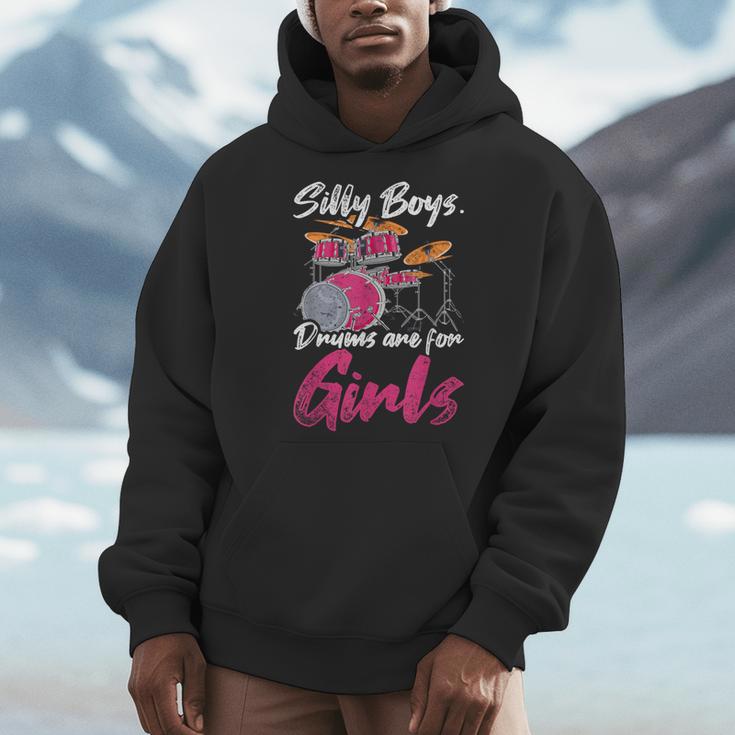 Girls Boys Kids Drummer Drum Kit Men Hoodie Girls Boys Kids Drummer Drum Kit Men Hoodie
