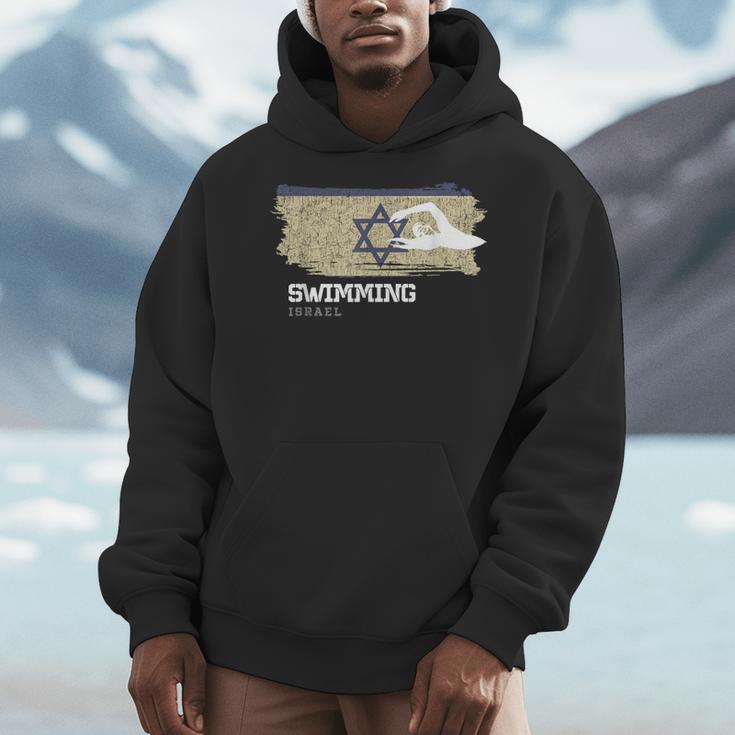 Israel Swimming Swimmer Water Sports Swimming Men Hoodie Israel Swimming Swimmer Water Sports Swimming Men Hoodie