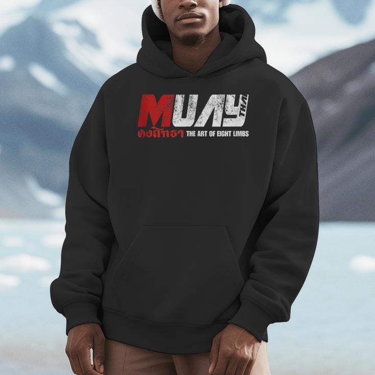 Martial Arts Muay Thai Men Hoodie