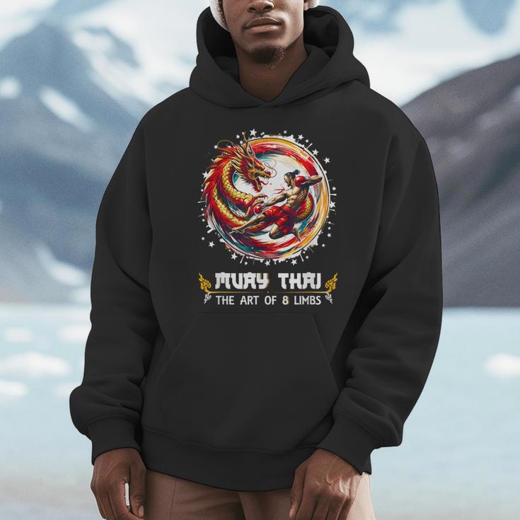 MMA Thai Boxing Art Of Eight Limbs Combat Muay Thai Men Hoodie MMA Thai Boxing Art Of Eight Limbs Combat Muay Thai Men Hoodie