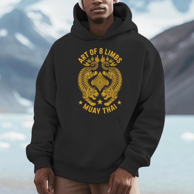 Muay Thai Art Of 8 Limbs Thai Boxing Men Hoodie