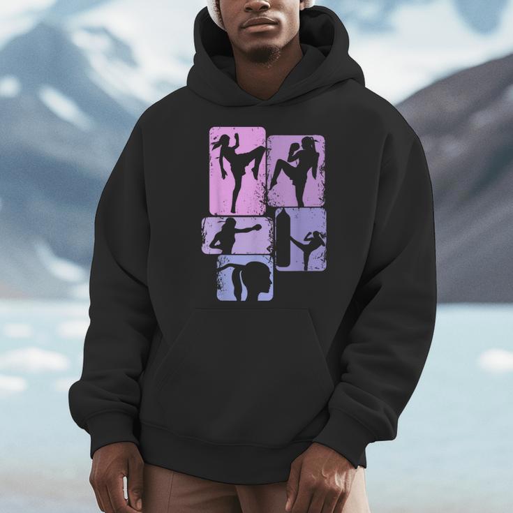 Muay Thai Thai Boxes Girls Kids Women Men Hoodie