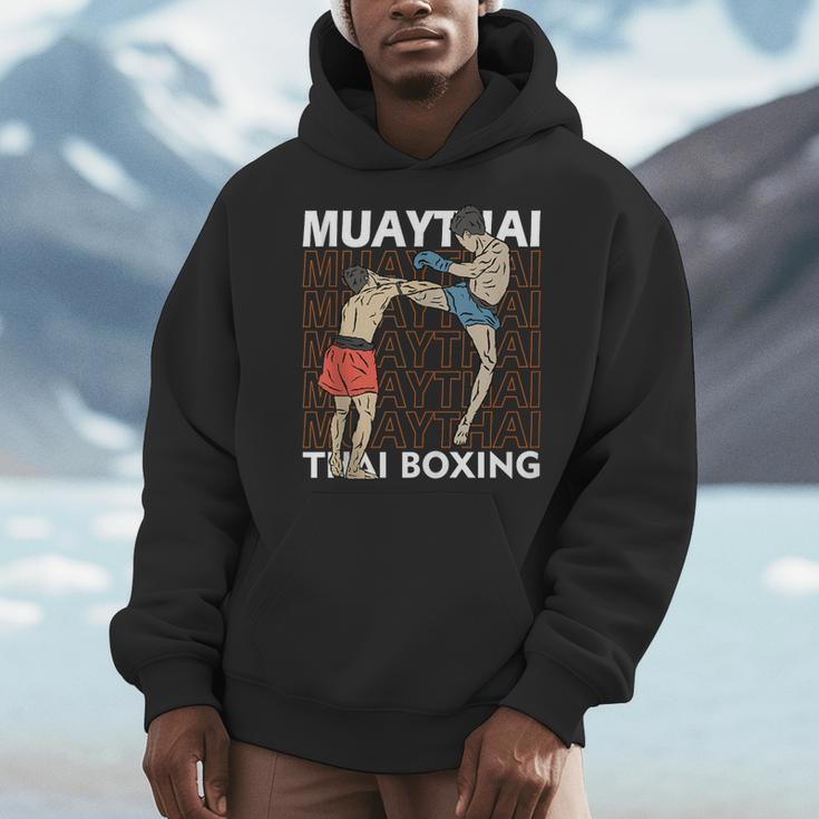 Muay Thai Boxing Men Hoodie Muay Thai Boxing Men Hoodie