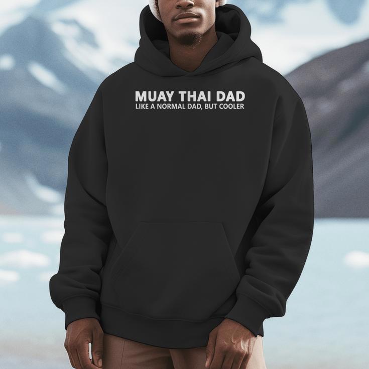 Muay Thai Father Muay Thai Dad Men Hoodie