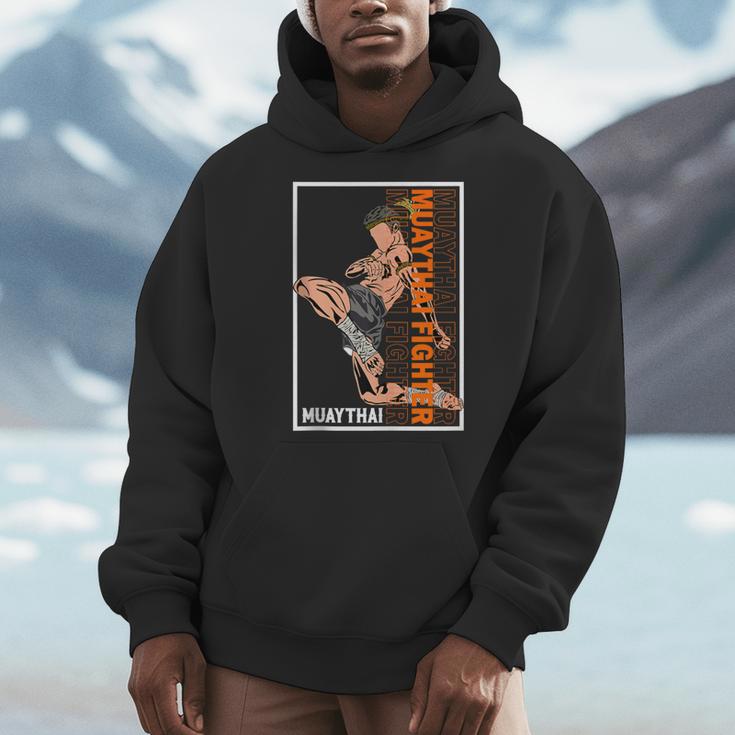 Muay Thai Fighter Men Hoodie