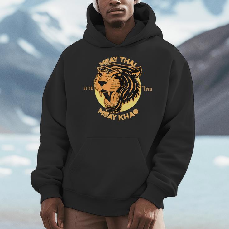 Muay Thai Muay Khao Kickboxing Men Hoodie Muay Thai Muay Khao Kickboxing Men Hoodie