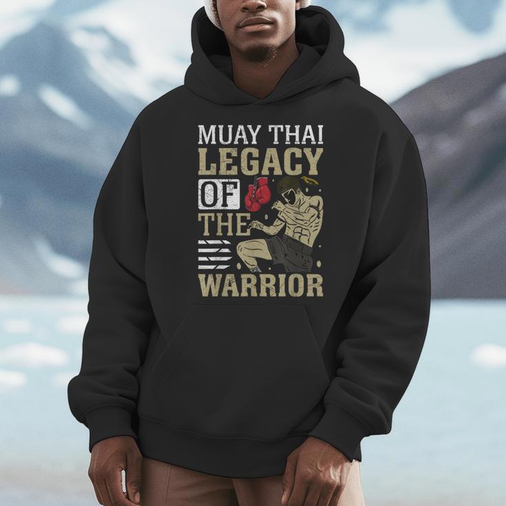 Muay Thai Legacy Of The Warrior Muay Thai Men Hoodie