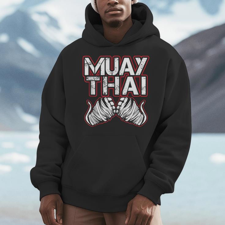 Muay Thai Lover For Fight Fans Men Hoodie Muay Thai Lover For Fight Fans Men Hoodie