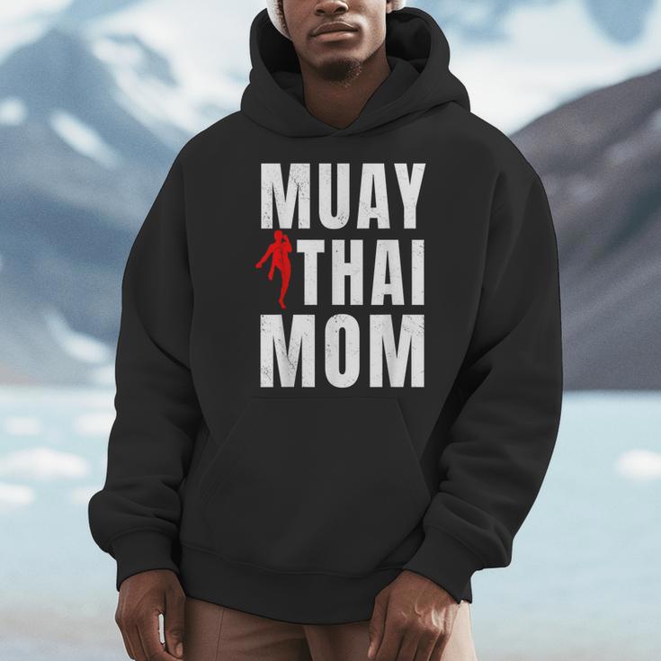 Muay Thai Mom Martial Artis Combat Sports Mother's Day Men Hoodie