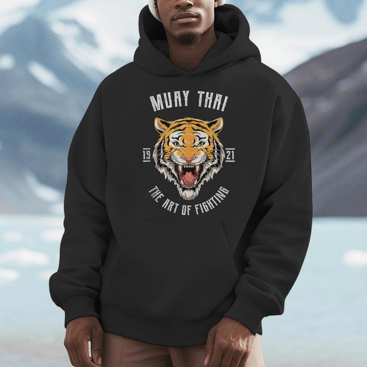 Muay Thai Tiger Thai Boxing Men Hoodie Muay Thai Tiger Thai Boxing Men Hoodie
