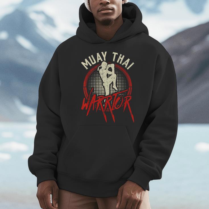 Muay Thai Warrior Fighter Boxing Martial Arts Hobby Men Hoodie Muay Thai Warrior Fighter Boxing Martial Arts Hobby Men Hoodie