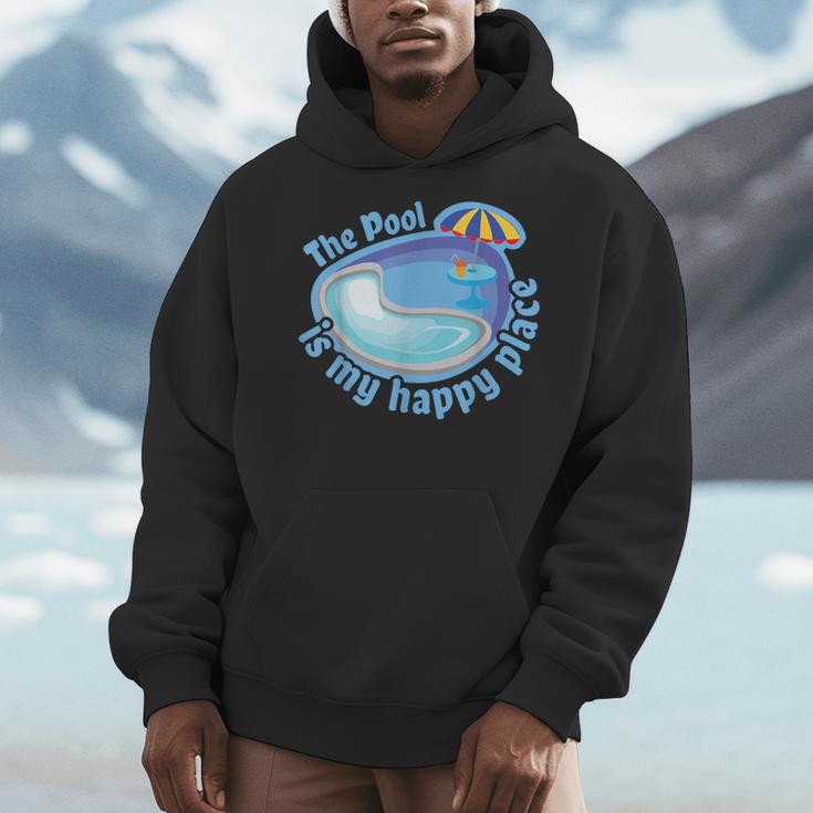 The Pool Is My Happy PlaceShirt Summer Swimming Tee Men Hoodie The Pool Is My Happy PlaceShirt Summer Swimming Tee Men Hoodie