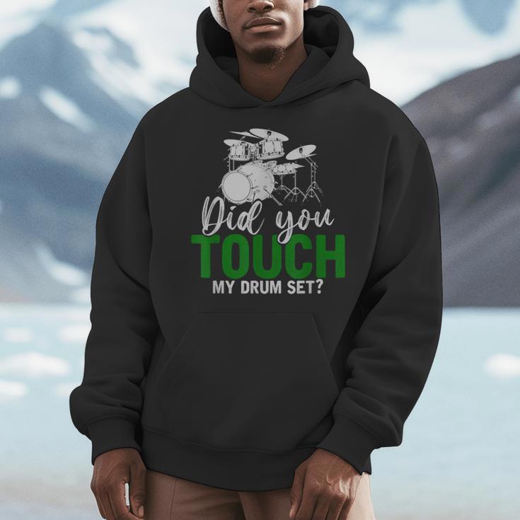 Rock Musical Instrument Band Drummer Drum Kit Men Hoodie Rock Musical Instrument Band Drummer Drum Kit Men Hoodie