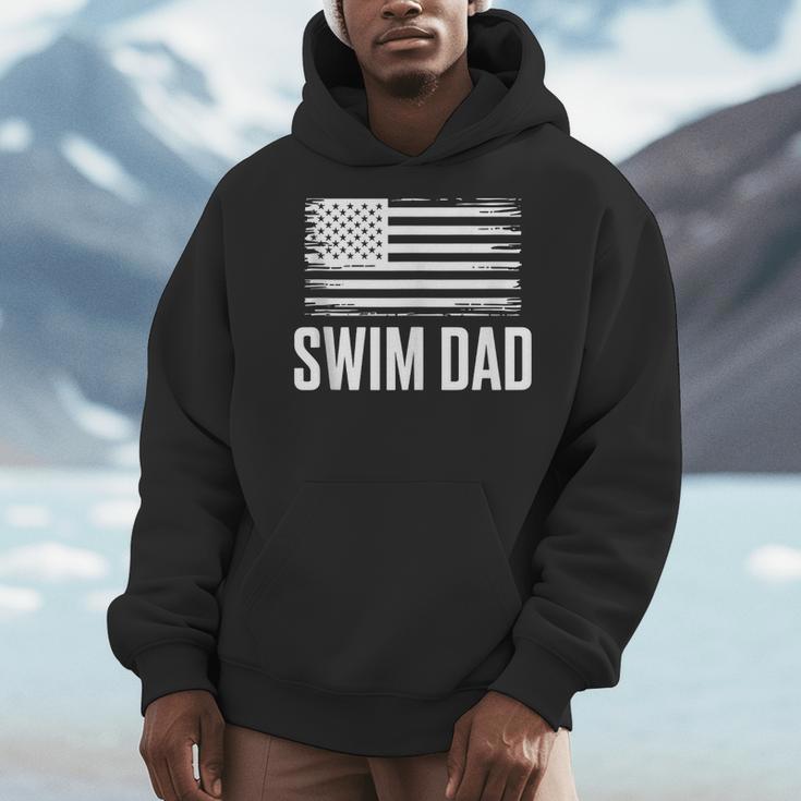 Swim Dad Art For Dad Father Men Swim Team Dad Swimming Coach Men Hoodie Swim Dad Art For Dad Father Men Swim Team Dad Swimming Coach Men Hoodie