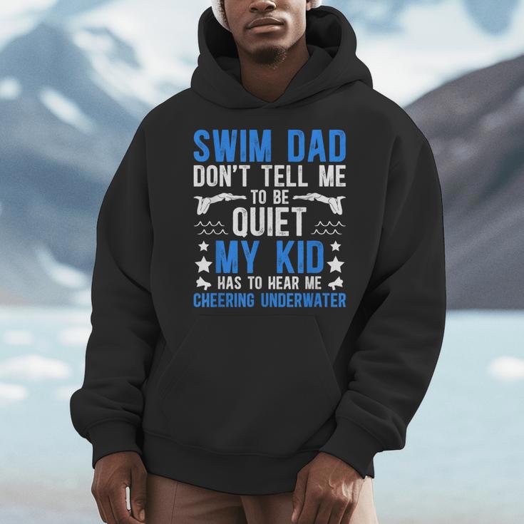 Swim Dad Swimming Dad Of A Swimmer Dad Swim Father Men Hoodie Swim Dad Swimming Dad Of A Swimmer Dad Swim Father Men Hoodie