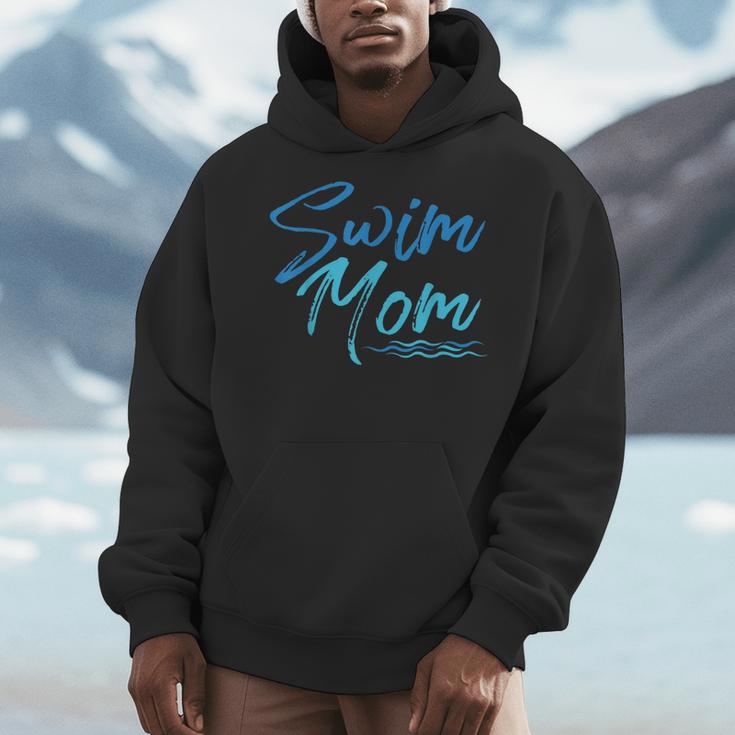 Swim Mom Swimming Cute Men Hoodie Swim Mom Swimming Cute Men Hoodie