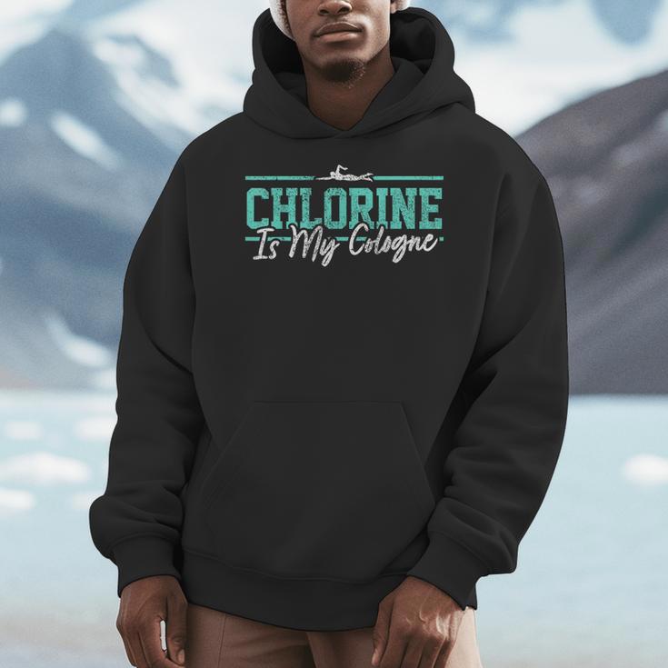Swimming Humor Swimmer Chlorine Joke Swim Men Hoodie Swimming Humor Swimmer Chlorine Joke Swim Men Hoodie