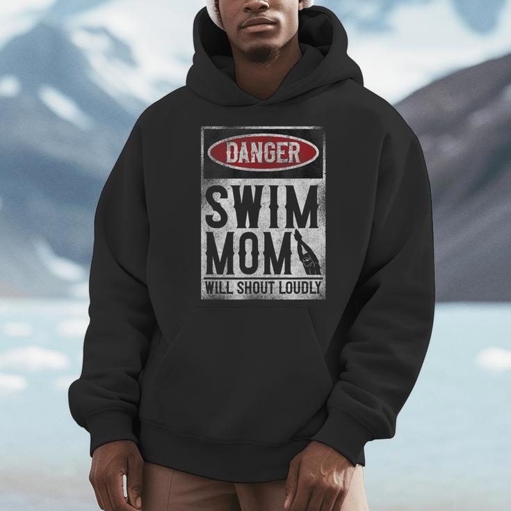 Swimming Swimmer DANGER Swim Mom Men Hoodie Swimming Swimmer DANGER Swim Mom Men Hoodie