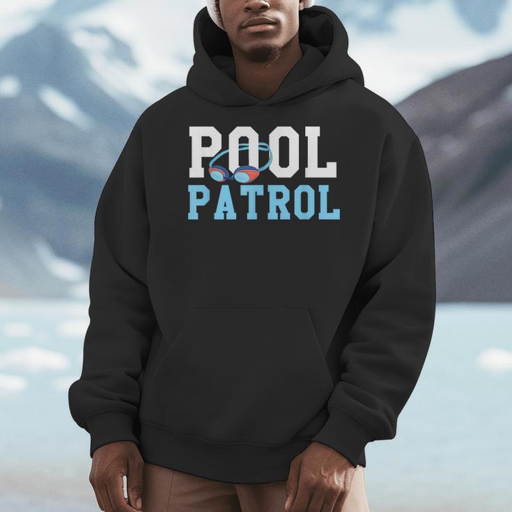 Swimming Swimmer Swim Pool Patrol Coach Dad Men Hoodie Swimming Swimmer Swim Pool Patrol Coach Dad Men Hoodie