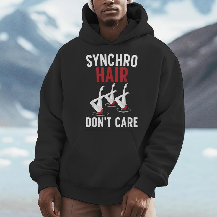 Synchronized Swimming Art For Men Women Synchronized Swim Men Hoodie