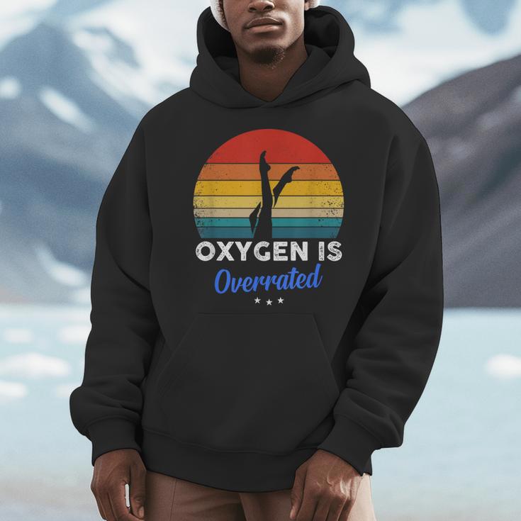 Synchronized Swimming Oxygen Is Overrated Men Hoodie Synchronized Swimming Oxygen Is Overrated Men Hoodie
