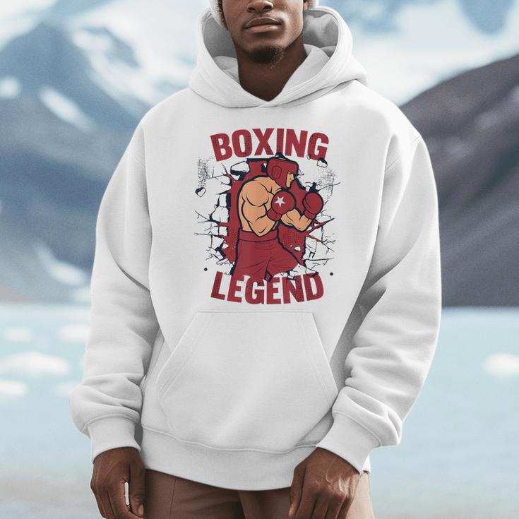 Boxing Legend Professional Boxer Muay Thai Boxing Men Hoodie Boxing Legend Professional Boxer Muay Thai Boxing Men Hoodie