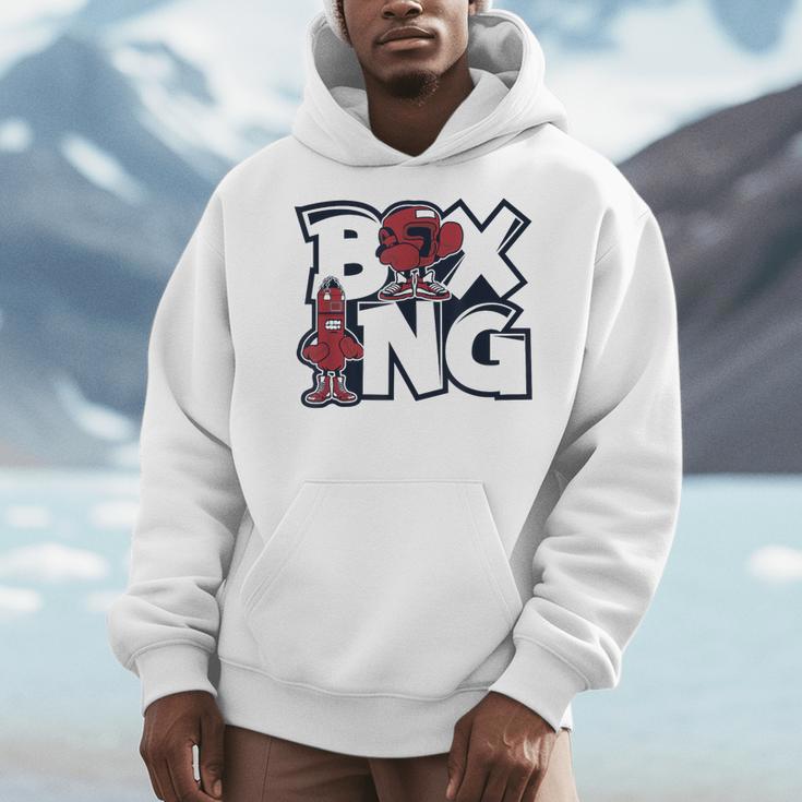 Boxing Professional Boxer Muay Thai Kickboxer Fan Boxing Men Hoodie Boxing Professional Boxer Muay Thai Kickboxer Fan Boxing Men Hoodie