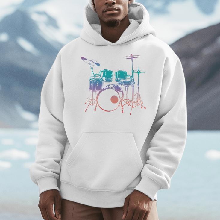 Drum Kit Drummer Graphic Men Hoodie Drum Kit Drummer Graphic Men Hoodie