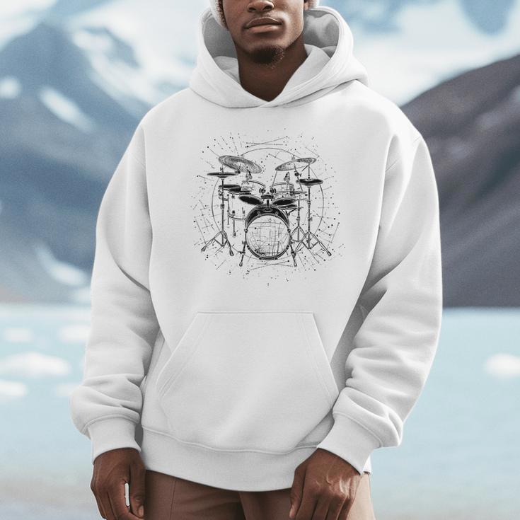 Drum Kit Men Hoodie Drum Kit Men Hoodie