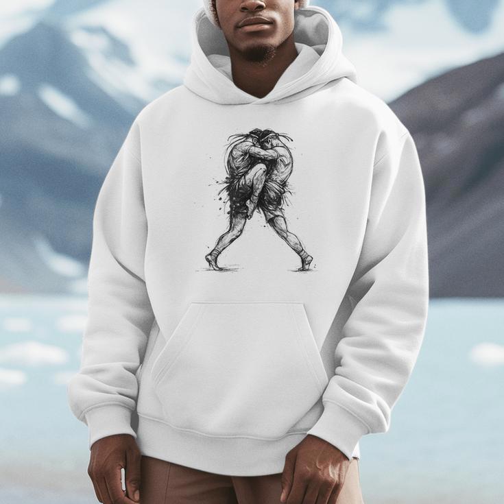 Muay Thai Kickboxing Nak Muay Thai Boxing Fighter Men Hoodie