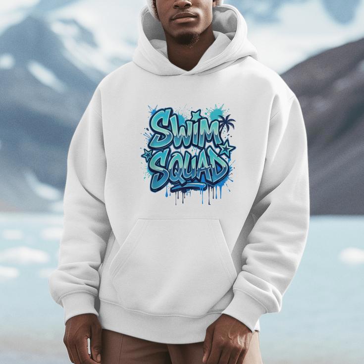 Swimming Matching Tee Men Hoodie Swimming Matching Tee Men Hoodie
