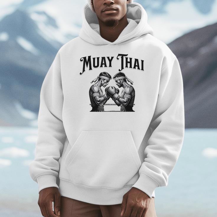 Thai Boxing Muay Thai Boxer Men Hoodie