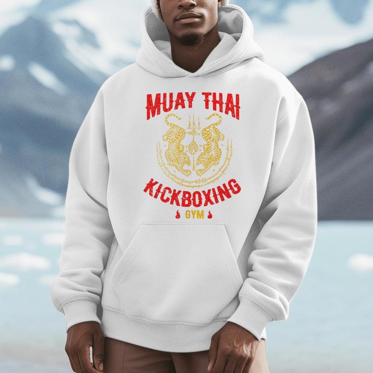 Tiger Muay Thai Kickboxing Gym MMA Training Men Hoodie Tiger Muay Thai Kickboxing Gym MMA Training Men Hoodie