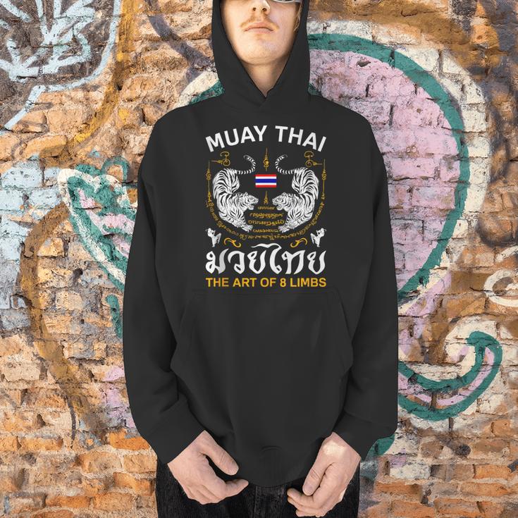 The Art Of 8 Limbs Sak Yant Tiger Muay Thai Men Hoodie