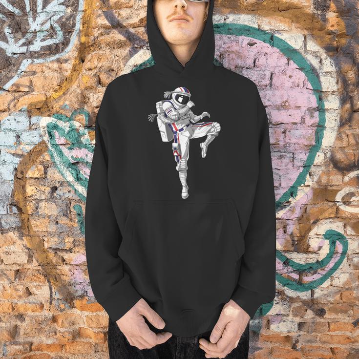 Astronaut Muay Thai Boxing Karate Kickboxing Martial Arts Men Hoodie