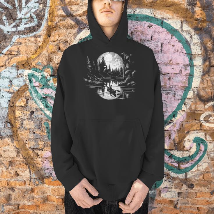 Canoe Canadian Canoeists Nature Canoe Men Hoodie Canoe Canadian Canoeists Nature Canoe Men Hoodie