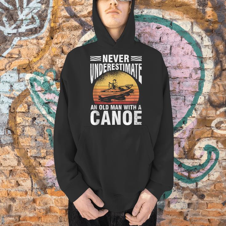 Canoe Old Man Sleeveless Men Hoodie Canoe Old Man Sleeveless Men Hoodie