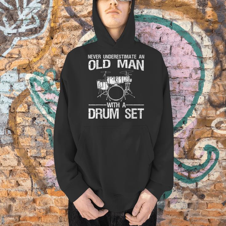 Cool Drummer Art Men Dad Drum Set Player Drum Kit Musician Men Hoodie Cool Drummer Art Men Dad Drum Set Player Drum Kit Musician Men Hoodie