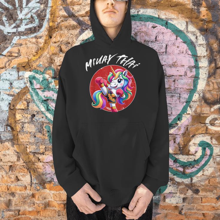 Cute Thai Boxing And Muay Thai Unicorn Men Hoodie Cute Thai Boxing And Muay Thai Unicorn Men Hoodie