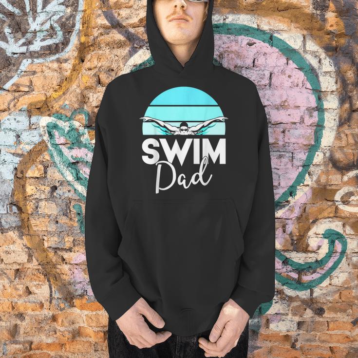 Dad Father School Swimming Meet Swimmer Swimmer Men Hoodie Dad Father School Swimming Meet Swimmer Swimmer Men Hoodie