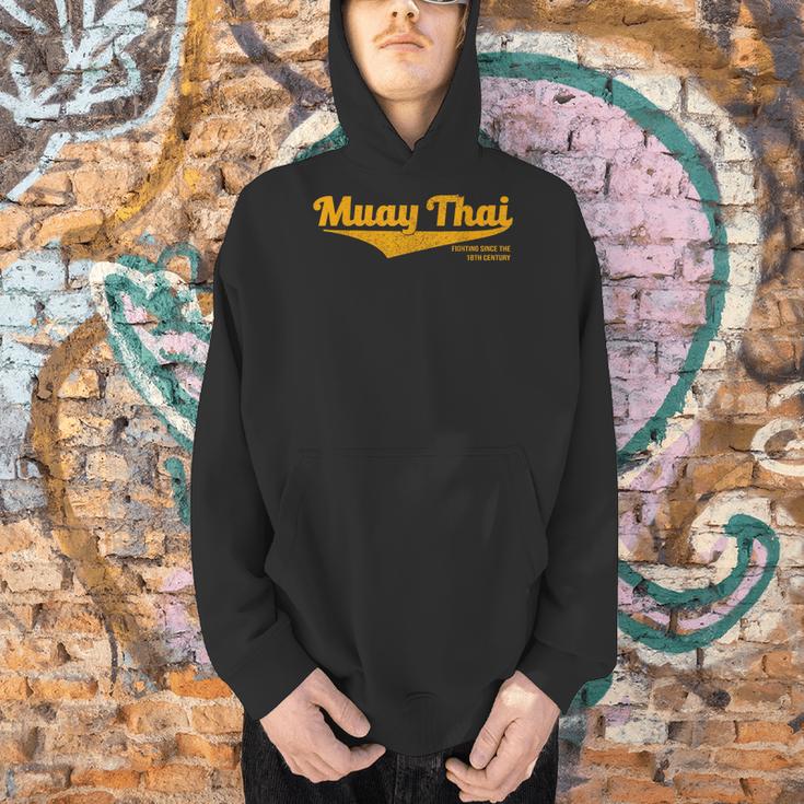 Distressed Muay Thai Kickboxing MMA BJJ Thailand T-Shirt Men Hoodie Distressed Muay Thai Kickboxing MMA BJJ Thailand T-Shirt Men Hoodie