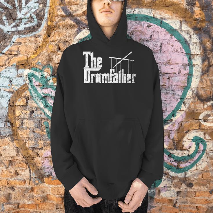 Drummer Humor The Drumfather Drum Kit Men Hoodie Drummer Humor The Drumfather Drum Kit Men Hoodie